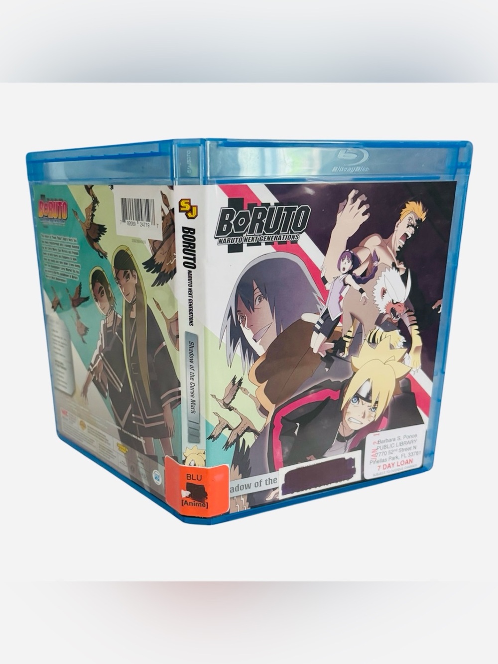Boruto Naruto Next Generations Shadow of the Curse Mark Blu-Ray DVD Anime Bluray